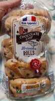Chocolate Chip Brioche Rolls