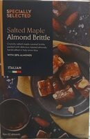 Salted Maple Almond Brittle