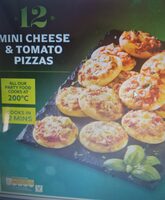 Mini Cheese & tomato pizzas