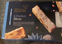 Stollen slices