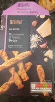 Parmesan & Garlic Twists