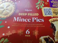 Deep filled mince pies