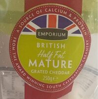 British Mature 50% Lighter Cheddar Grated