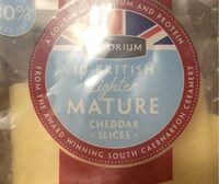 Mature cheddar slices