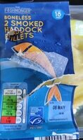 Boneless 2 smoked haddock fillets