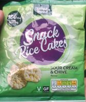 Snack rice crackers
