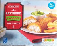 4 Haddock Fish Fillets