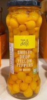 Sweet drop yellow peppers