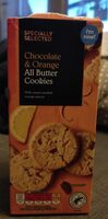 Chocolate e orange all butter cookies