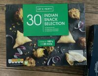 Indian snack selection