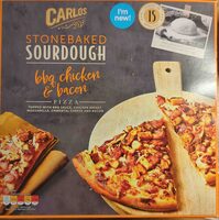 Stonebaked sourdough BBQ chicken & bacon