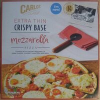 Extra Thin Crispy Base Mozzarella Pizza