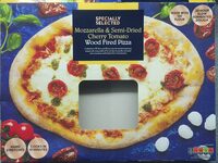 Mozzarella & Semi-Dried Cherry Tomato Wood Fired Pizza