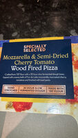 Mozzarella & Semi-Dried Cherry Tomato Wood Fired Pizza