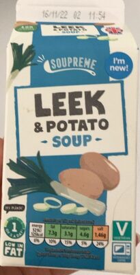 Leek and potato soup