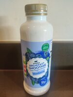 Breakfast Smoothie Live Yogurt Drink Blueberry
