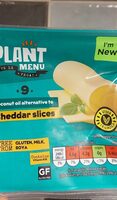 Coconut oil alternative to cheddar slices