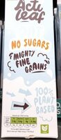 Acti leaf oat no sugars