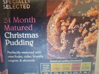 24 month matured Christmas pudding