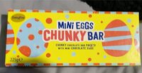 Mini eggs chunky bar