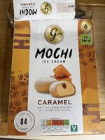 Mochi ice cream caramel