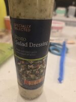 Pesto salad dressing