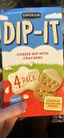Cheese Dip with Crackers
