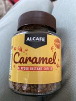 Caramel flavoured instant coffee