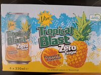 Tropical Blast Zero Sugar Pineapple & Grapefruit