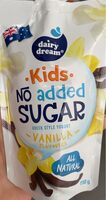 Vanilla flavoured Greek Style Yogurt