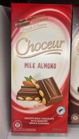 Milk almond choclate