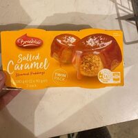 Salted caramel pudding