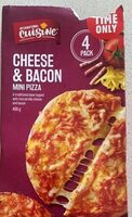 Cheese & bacon mini pizza
