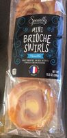 Mini brioche swirls