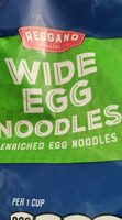 Wide egg noodles