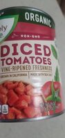 Organic dice tomatoes