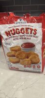 Nuggets Breaded Nugget Shaped Chicken Breast Patties with Rib Meat