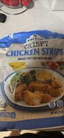 Crispy Chicken Strips Breast Fritters With Rib Meat