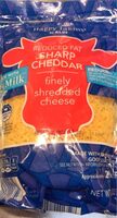 Reduced Fat Sharp Cheddar finely shredded cheese