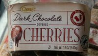 Dark chocolate covered cherries