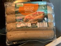 Meatless italian sausage