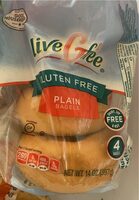 Plain Bagels Gluten Free
