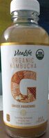 Organic Kombucha Ginger Lemon
