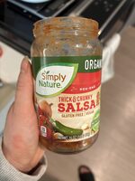 Think & chunky salsa
