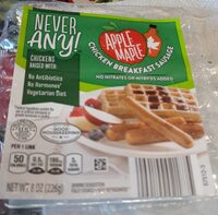 Apple Maple Chicken Breakfast Sausage