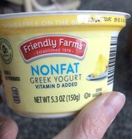 Nonfat greek yogurt pineapple