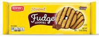 Fudge Striped Shortbread Cookies