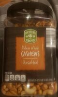 Dexlue Whole Unsalted Cashews