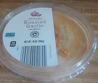Roasted garlic hummus