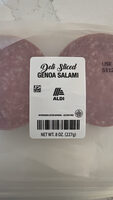 Deli slized Genoa salami